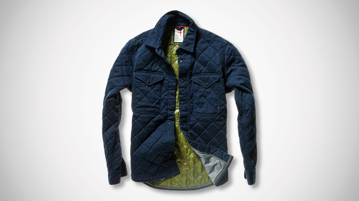 Relwen Moleskin Twill Insulated Shirtjacket
